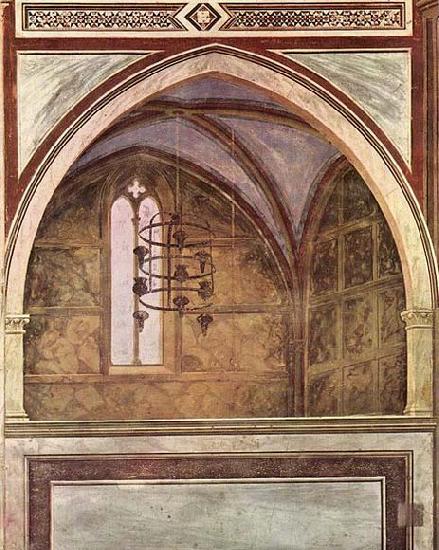 GIOTTO di Bondone View of a chapel